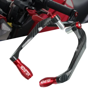 

For DUCATI Monster 821 695 696 797 1200 1200S 1100 1100S Motorcycle Handlebar Grips Guard Brake Clutch Levers Guard Protector