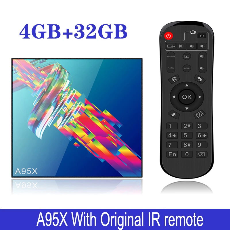 4G 32G LEMADO Smart tv Box Android 9,0 A95X R3 RK3318 HDMI 2,0 USB 3,0 4K 3D H.265 видео декодер 5G Wifi Google Play 4 Гб Ram 64 Гб Rom - Цвет: 4G 32G