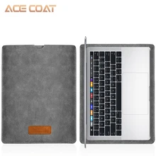 Защитная сумка ACECOAT Jumbuck из искусственной кожи для Apple Macbook Air Pro Retina13 12 15 чехол для ноутбука mac book air 13 Чехол