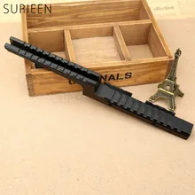 Продвижение алюминиевого сплава 20 мм Weaver/Picatinny Rail z-образная винтовка рельса прицела база с боковой выключенной двухуровневой ручкой для переноски