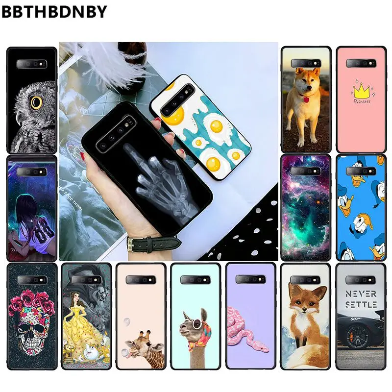 Для Galaxy S10 оболочка DIY роскошный высококачественный чехол для телефона samsung S9 plus S6