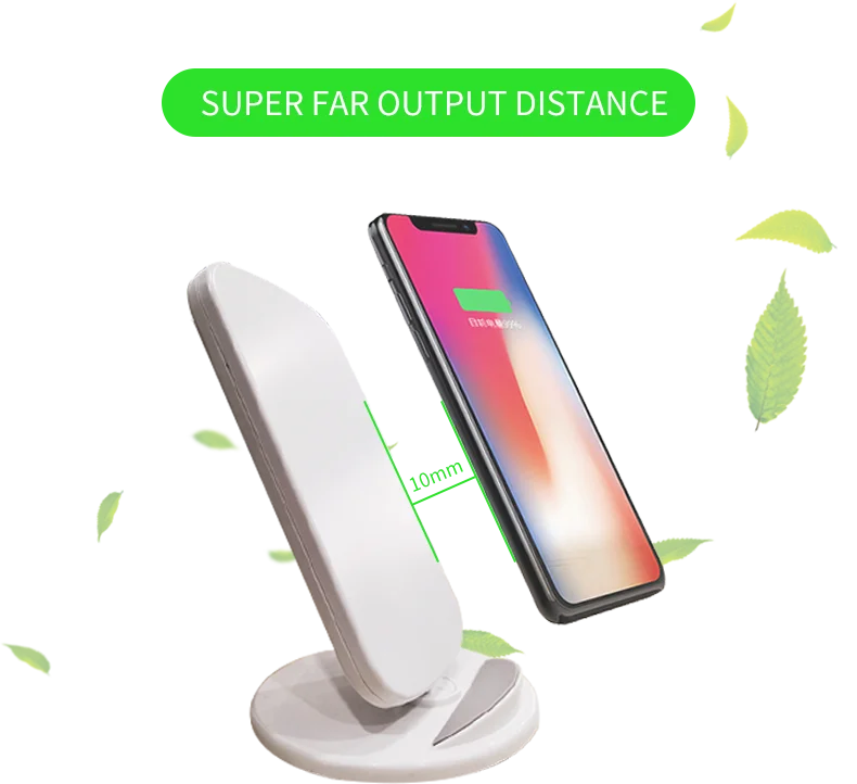 W19 Qi Wireless Charger Stand for iPhone 11 Pro X XS 8 XR Samsung S10 S9 S8 S20 Removable Station Fast wireless phone charger | Мобильные