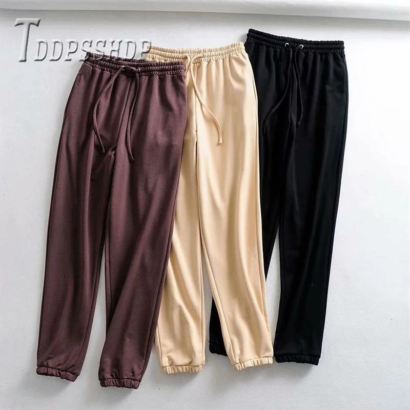 

2019 Autumn Slim 3 Colors Can Choose Women Pants Elastic Strap Female Trousers