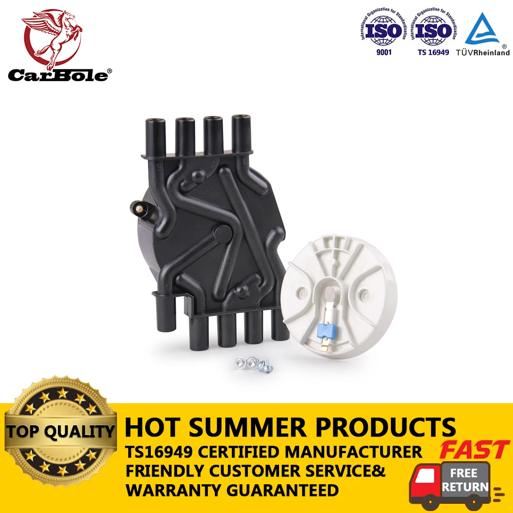V8 Ignition Parts Distributor Cap & Rotor Kit For Chevy/GMC Vortec V8 5.0L 5.7L - Replacement Part DR474 Body Kits For Audi V8 Quattro - Foto 3
