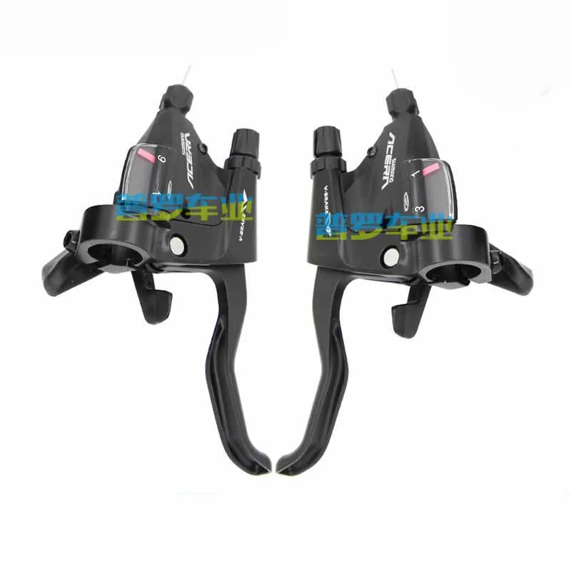 M390 SHIMANO Acera горный велосипед ST-M390/T3000 рычаг переключения ручного тормоза 3*9 Скорость 24s MTB части велосипеда соединенный DIP переключатель велосипеда - Цвет: M390