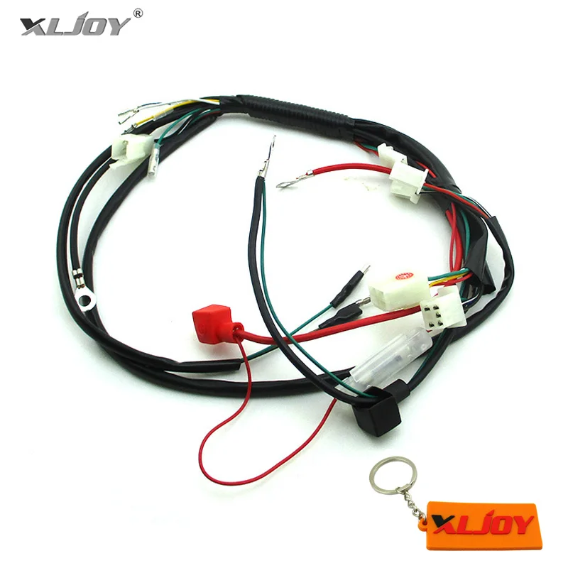 Жгут проводов для 50cc 110cc 125cc 140cc 150cc Электрический старт яма Байк Orion M2R Lucky MX, Thumpstar Explorer Braaap