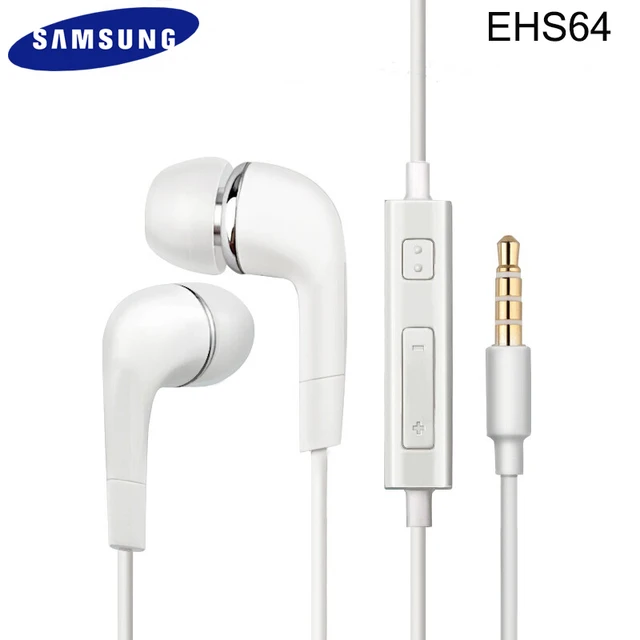 Original Samsung 3.5MM Earphone EHS64 Headsets Wired with Microphone For Galaxy S3 S6 S8 for Android IsoPhones In ear Earphones