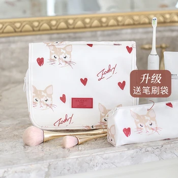 

Waterproof Large Women Storage Bag White Travel Makeup Bag Outdoor Rangement Jouet Portable Hanging Organizer Set Bags MM60SNB