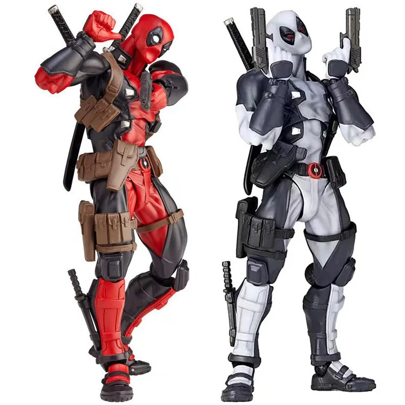 

Shan kou shi Deadpool Garage Kit Deadpool Small Base X-Men Series Mobile-Face Transplant Boxed Model