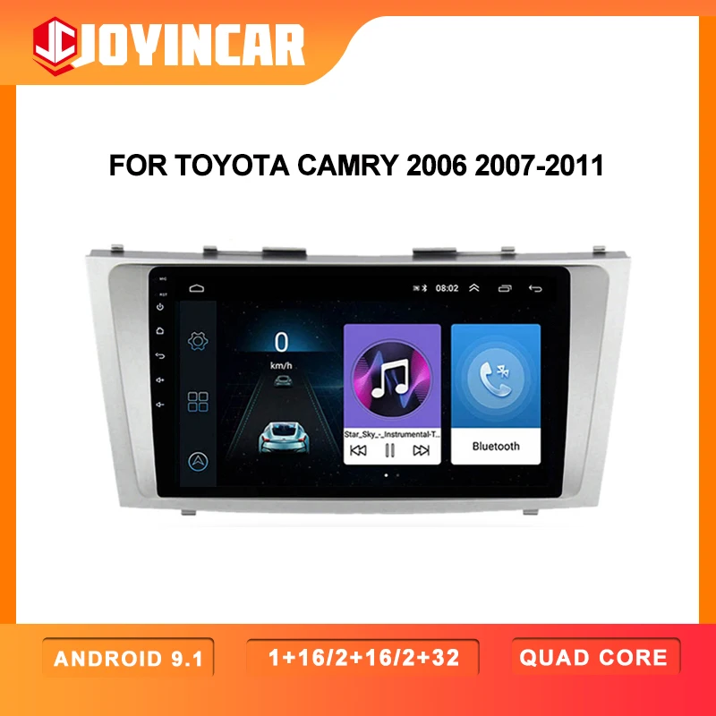 9/10.1 &quotAndroid 10 1 Автомобильный мультимедийный плеер GPS навигатор для Toyota Camry 2006 2007-2011