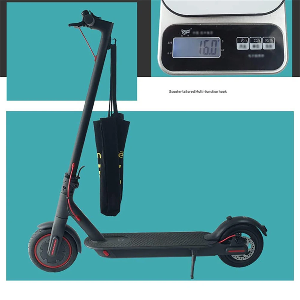 Крючки для скутера, вешалка, передний крючок, многофункциональный крючок для шлема, сумки для Xiaomi M365 M187 Pro, аксессуары для электрического скутера