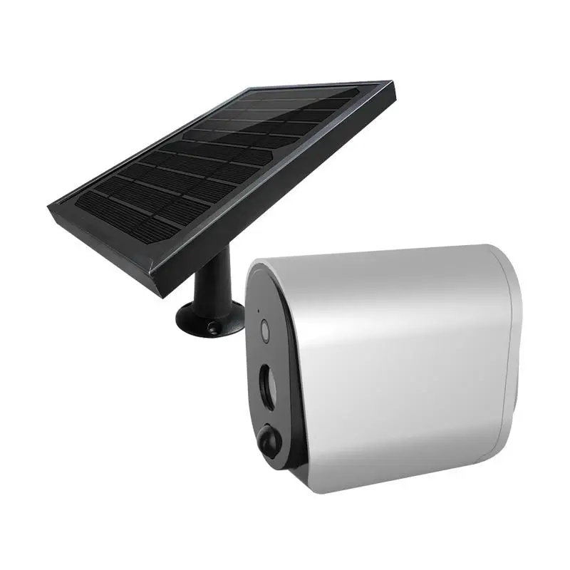 

L3 battery WIFI camera with 2unit 18650 battery, with Solar panel