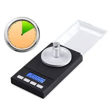 

Mini Libra High Accuracy Weigh Balance Pockets Precision Electronic Jewelry Weight Scales Multiple Units Digital Scales 0.001g