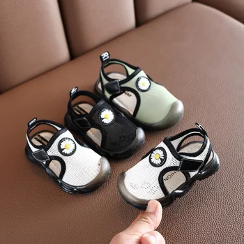 

Summer Baby Boys Casual Mesh Sports Sandals Baby Girls Soft Bottom Toddler Shoes Children's Shoes Toddler Sandals