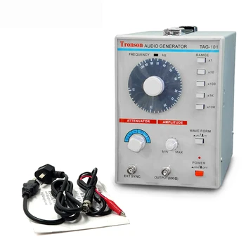 

TAG-101 Low Frequency Audio Signal Generator Signal Source 10Hz-1MHz AC100-240V