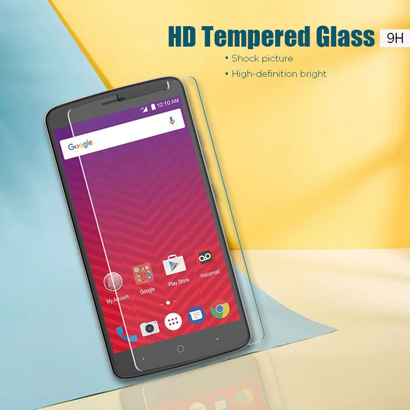 Жесткий протектор экрана для ZTE Blade V6 V7 Lite Max 9H Закаленное стекло пленка L3 L5 Plus S6 S7