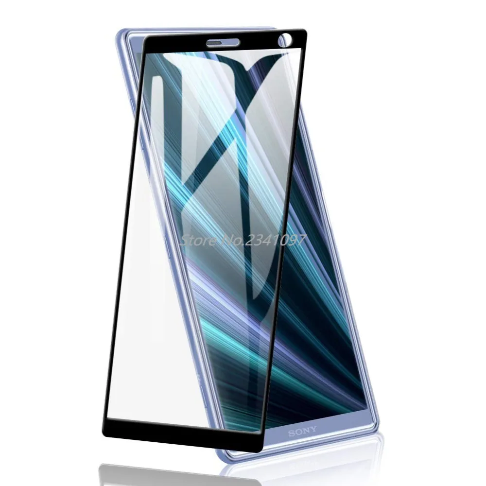 Закаленное стекло 9H 6D с полным покрытием для SONY Xperia 1 защита экрана от царапин XZ4