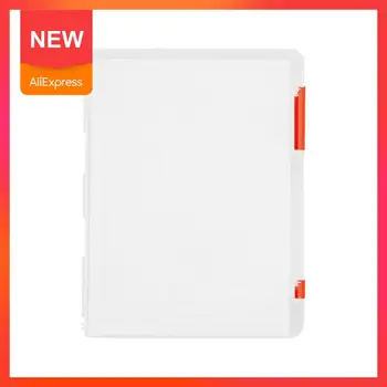 

1pc File Box Plastic Document Paper Filling File Case Size Ortable Ducoment Holder Stationery A4 School Storage Supplies Wi L6J2