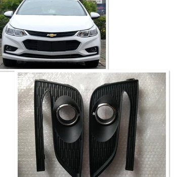 

Pair Bumper Bezel Fog Light Cover For Chevrolet Cruze 2016 2017 2018