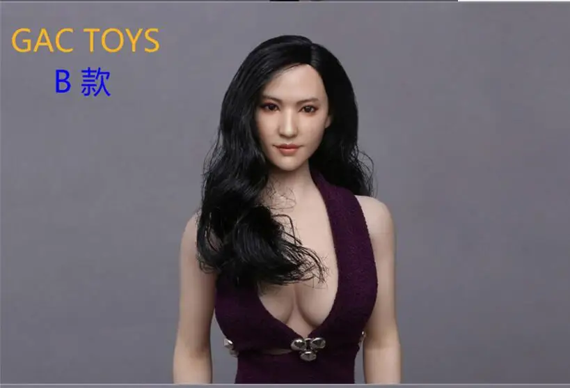 GACTOYS GC015 1/6 Волшебная сестра Liu Yifei красавица азиатская девочка Хрустальная голова лепить для 1" экшн-фигурка коллекция кукла игрушки подарок