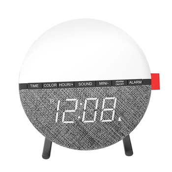 

Sound Machine Alarm Clock Nightlight Reading Lamp Wind Down Bedroom Decor