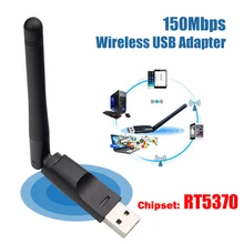 Usb wifi адаптер ethernet lan беспроводной 802.11n ноутбук ключ карта antena adaptador 2,4g wi fi приемник wi-fi мини Мбит/с