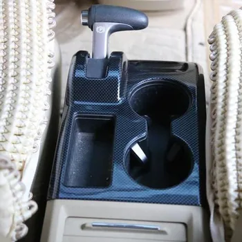 

For Honda CR-V crv 2007 2008 2009 2010 2011 Carbon fiber automotive water cup frame handbrake frame Cover Car Accessories