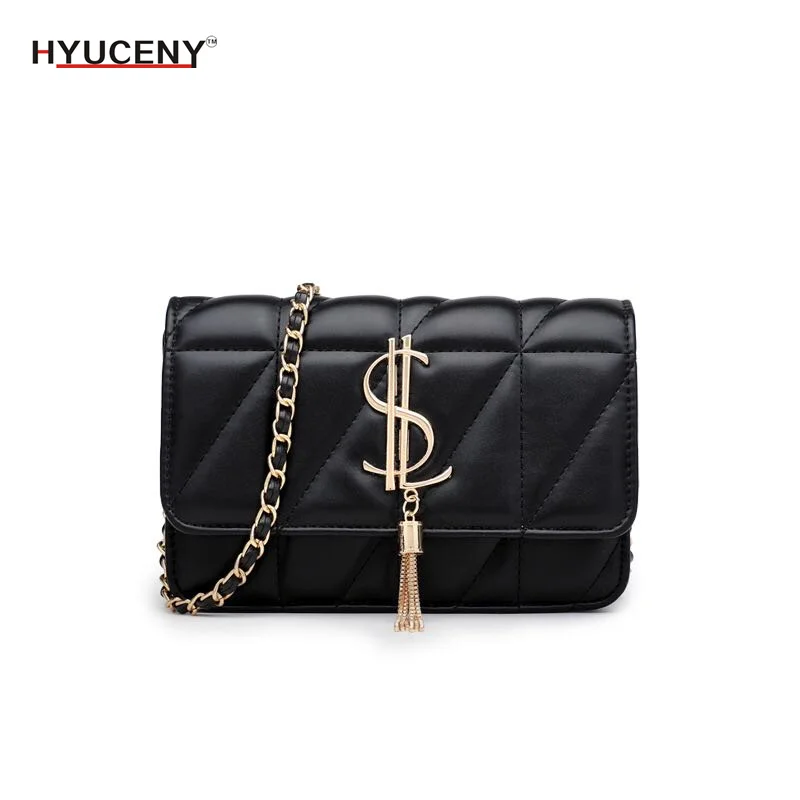 

2020 New designer brand bag ladies PU leather handbag dress solid color shoulder bag mini bag ladies messenger wallet and handle
