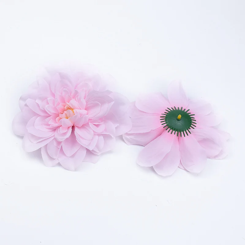 50/100 pcs Wedding decoration flower home decorative flowers wall diy christmas garland artificial flowers silk floristics cheap - Color: 5