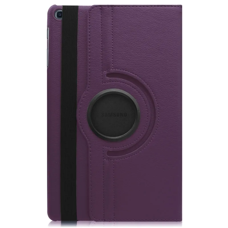 Вращающийся на 360 чехол для samsung galaxy tab S5e 10,5 T720 T725 чехол-подставка из искусственной кожи tab S5e SM-T720 чехол для планшета+ пленка+ ручка - Color: Purple