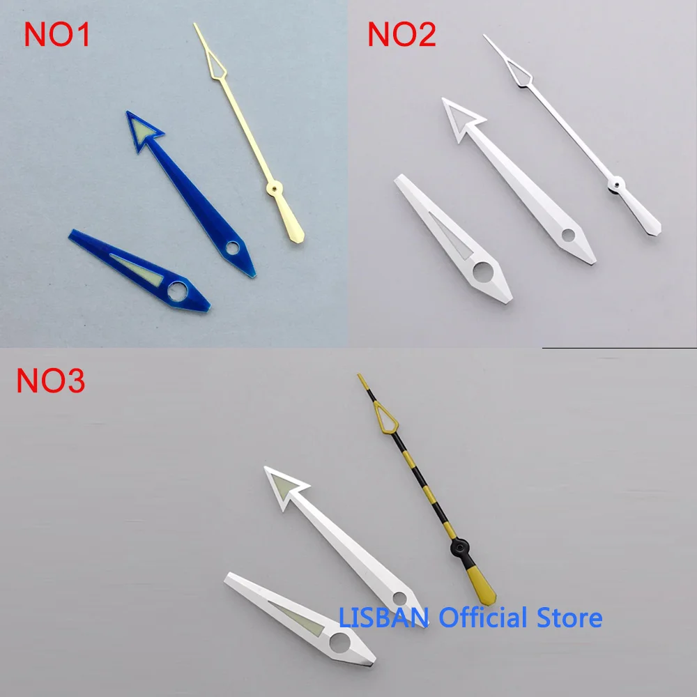 Lancette Luminose Per Orologi Nh35,Miyota 8215,Dg2813 St1612 Movimento Parti Di Orologi
