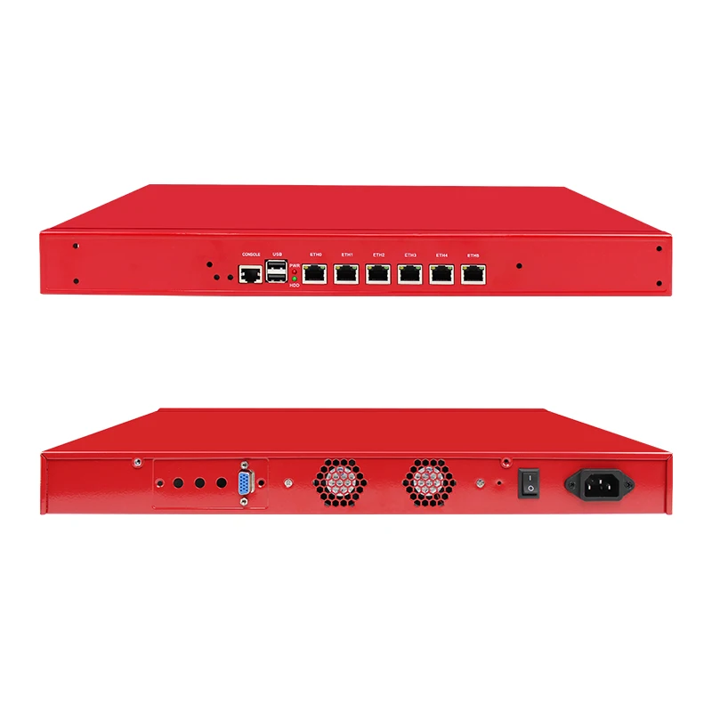 Firewall Mikrotik Pfsense VPN 1U Rackmount Network Security Appliance AES-NI Router PC Intel Core i7 3520M 8 Intel Gigabit Lan