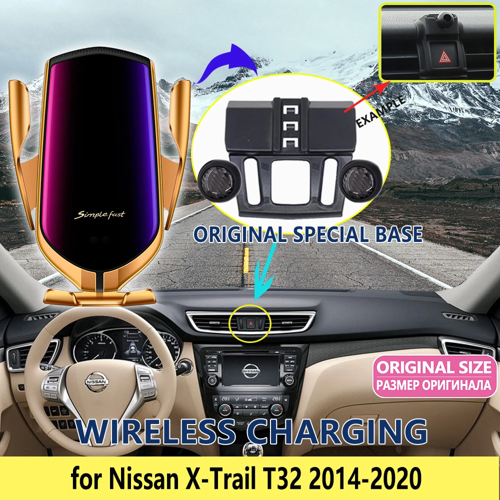 Автомобильный держатель Мобильный телефон для Nissan X-Trail T32 2014 2015 2016 2017 2018 2019