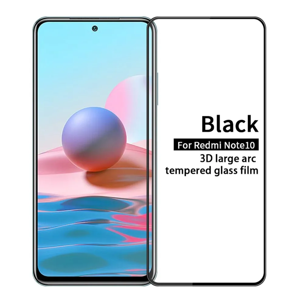 MOFI Защитное стекло/плёнка (переднее) 3D для Xiaomi Redmi Note 10 4G/10S (Global) | Мобильные