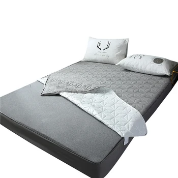 

Six-sided Waterproof All-inclusive Mattress Cover Quilted Full-wrap Mattress Cover Zipper Removable Waterproof Bed Cover
