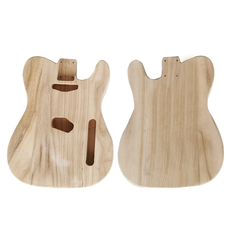 Solid Wood Tele Style Diy Electric Guitar Kit Acoustic Electric Guitar Headless Electric Guitar TL Unfinished