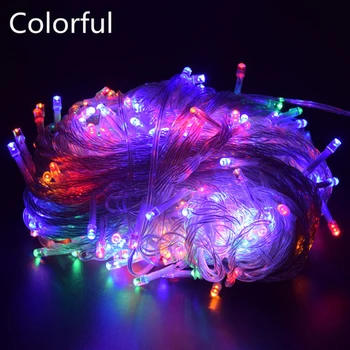 

Multi Color LED String Light Waterproof Fairy Lamp Outdoor Battery String Light Atmosphere Lighting for Wedding Halloween Party