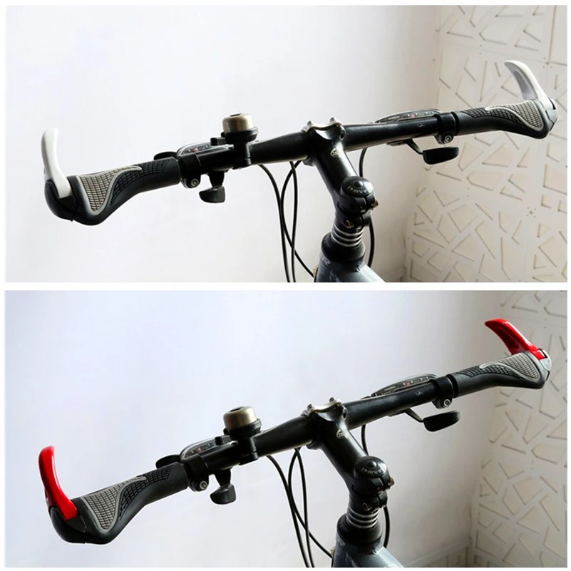 MTB ручки для велосипедного руля противоскользящие эргономичные Упоры для рук на руль велосипеда велосипед бар концы руля Резина нажмите на запчасти для велосипеда ручки