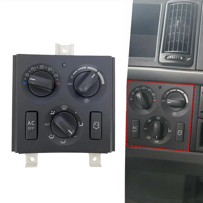 Car Combined Switches for Volvo AC Control Panel Switch with Temperature Sensor Air Cond Unit Heater 21318121 | Автомобили и