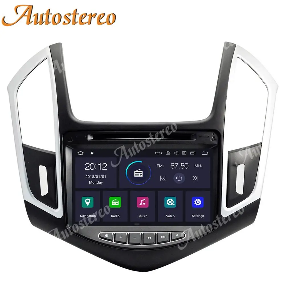 Android 10 4G+64GB Car Radio GPS Navigation For Chevrolet CRUZE 2012-2015 Auto Stereo Multimedia Player Radio Recorder Head Unit