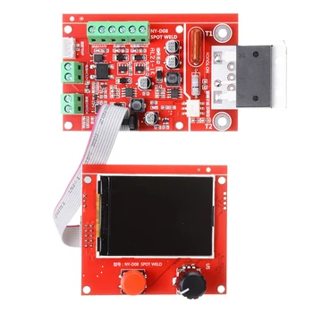 

NY-D08 Spot Welder Pneumatic Controller Spot Welding Machine Control Temperature Sensor LCD Display Multipoint Personalization