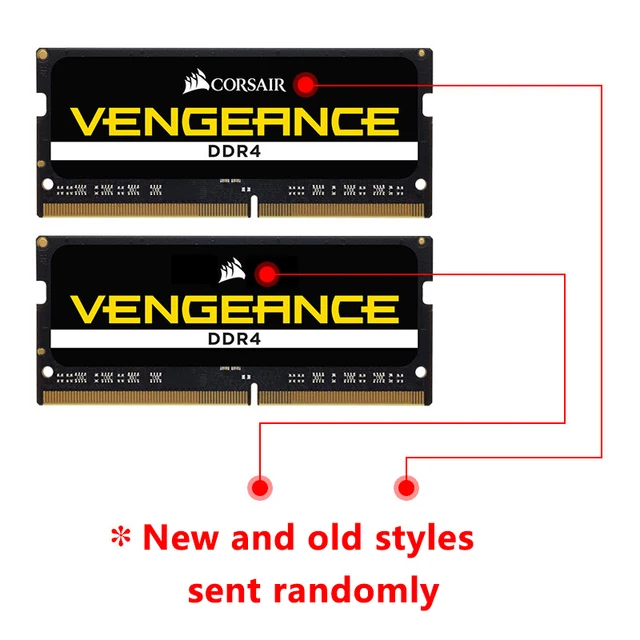CORSAIR otebook Memory  Vengeance RAM SO-DIMM DDR4 8GB 2666 Notebook Memory 260pin 1.2V PC4 8G 16G 32GB for laptop 6