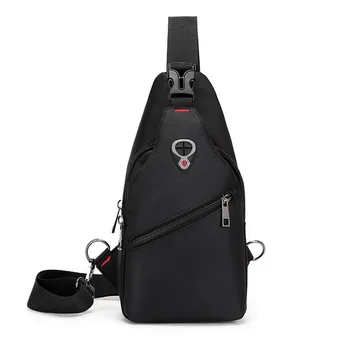 

The New men's chest bag multi-function anti-splashing chest bag shoulder bag Messenger bag tide