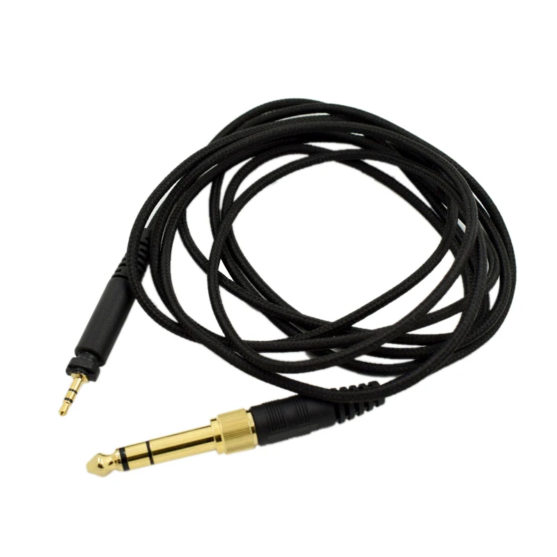 Replacement 2M Jack Plug 6 35MM Adapter o Cable for Shure SRH440 840 940 for SHP9000 SHP8900 Headphones