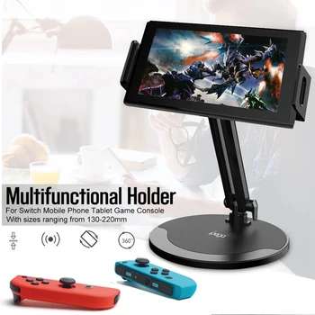 

Ipega PG-9158 Universal Phone Holder Mount 360 Degree Desk Table Mobile Stand For NS Switch lite tablet pc phone Holder Bracket
