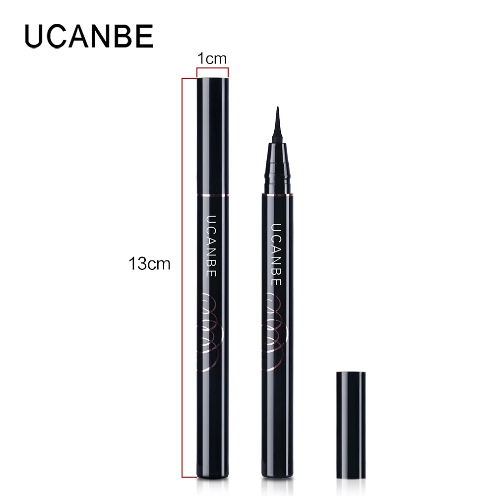 UCANBE Ink Cool Black жидкая подводка в ручке макияж подводка для глаз карандаш 24 продолжительное время Водонепроницаемая Косметическая подводка для глаз