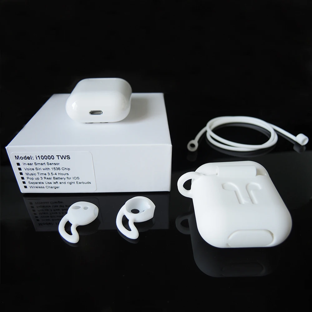 i10000 tws Smart In-ear Check Sensor Wireless Earphone Change Bluetooth Name Earbuds PK i10 i12 i200 i500 i100000 i9000 tws