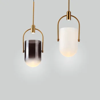 

nordic luminaria pendente deco maison crystal Home Decoration E27 Light Fixture LED pendant lights deco chambre luminaire