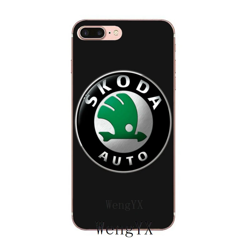 Чехол для samsung Galaxy J8 J7 J5 Prime pro J3 A7 A5 A3 Skoda OCTAVIA III автомобильные брелки с логотипом Мягкая обложка чехол - Цвет: Skoda-A-01