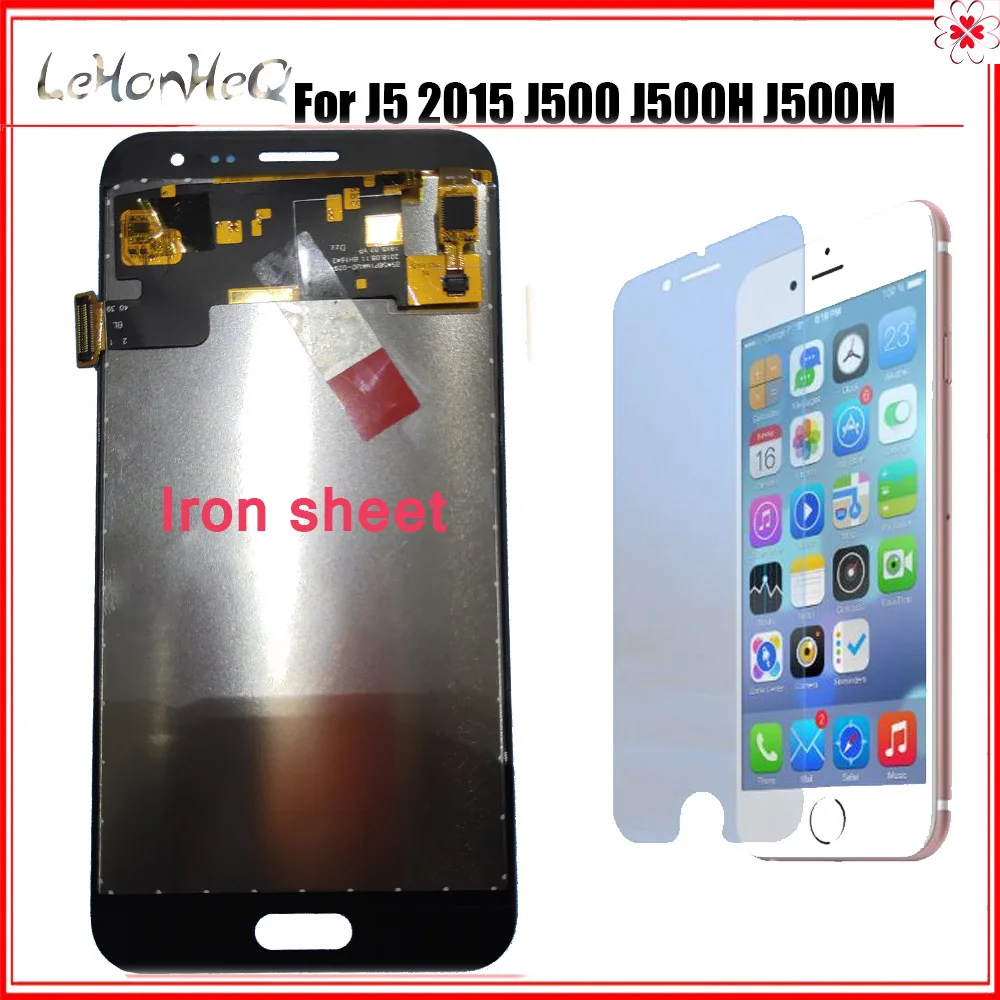 

Iron sheet J500 LCD For Samsung galaxy J5 2015 J500 J500F J500G J500M LCD Display Touch screen Digitizer Assembly